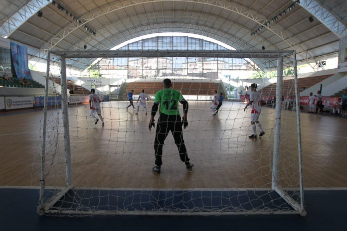 Futsal No Ginásio Poliesportivo de Cajazeiras