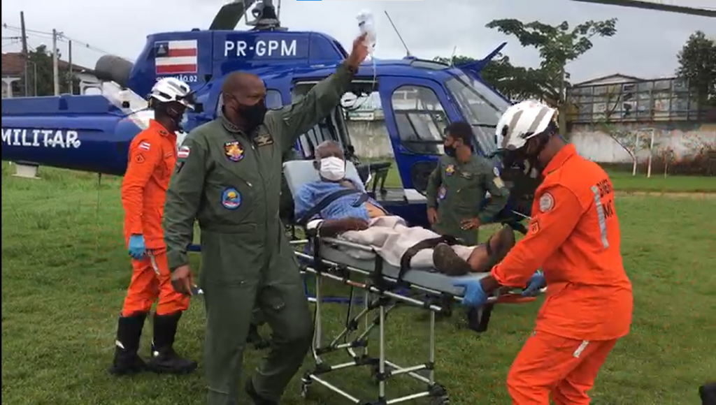 Corpo de Bombeiros e Polícia Militar distribuem 180 toneladas de mantimentos no Extremo Sul