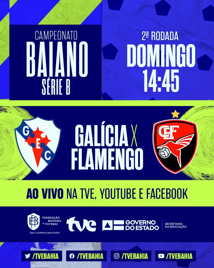 TVE transmite Galícia x Flamengo neste domingo