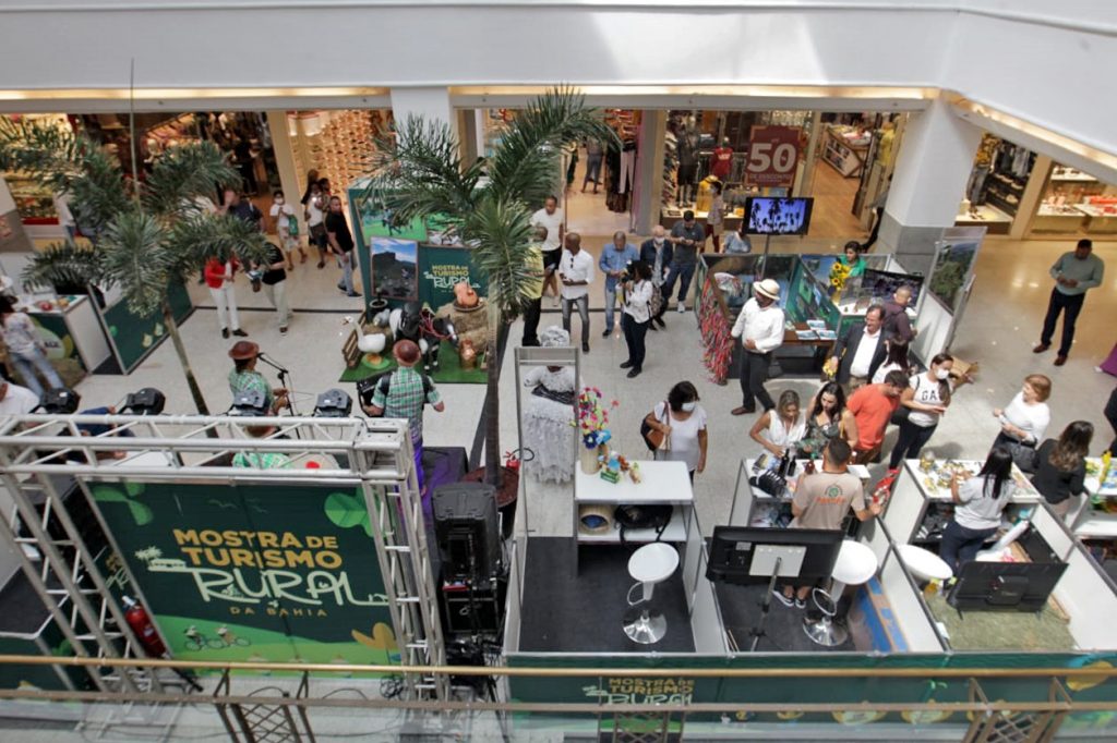 Setur promove a Mostra de Turismo Rural, no Shopping da Bahia em Salvador.