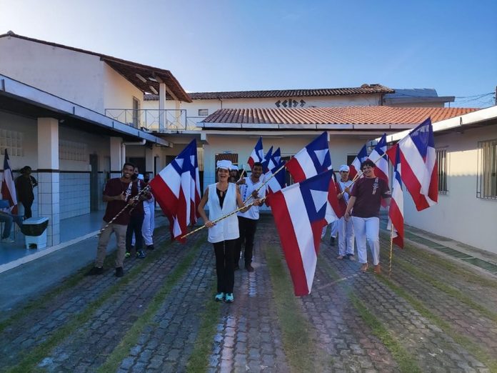 Fanfarras das escolas estaduais do interior se preparam para o desfile do 2 de Julho