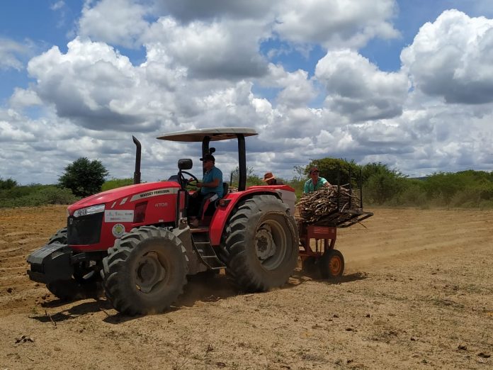 Plantadeira de mandioca fortalece produção da agricultura familiar em Condeúba