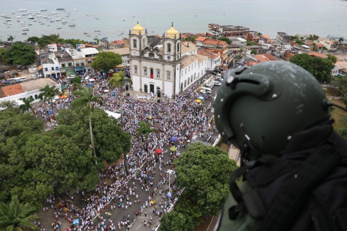 Lavagem do Bonfim vai contar com atuação de mais dois mil policiais e bombeiros