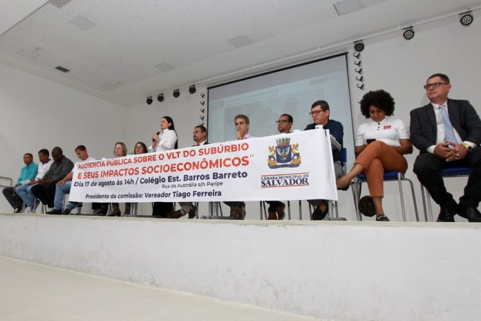 Com participação do Governo, audiência pública discute ações de mobilidade urbana no Subúrbio de Salvador