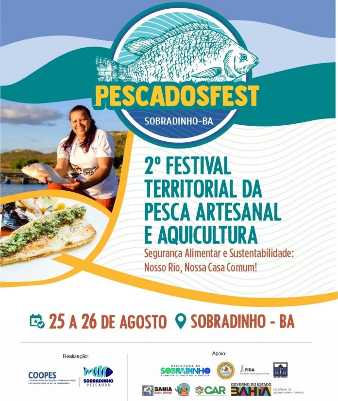 Coopes realiza 2º Festival Territorial de Pesca Artesanal e Aquicultura em Sobradinho