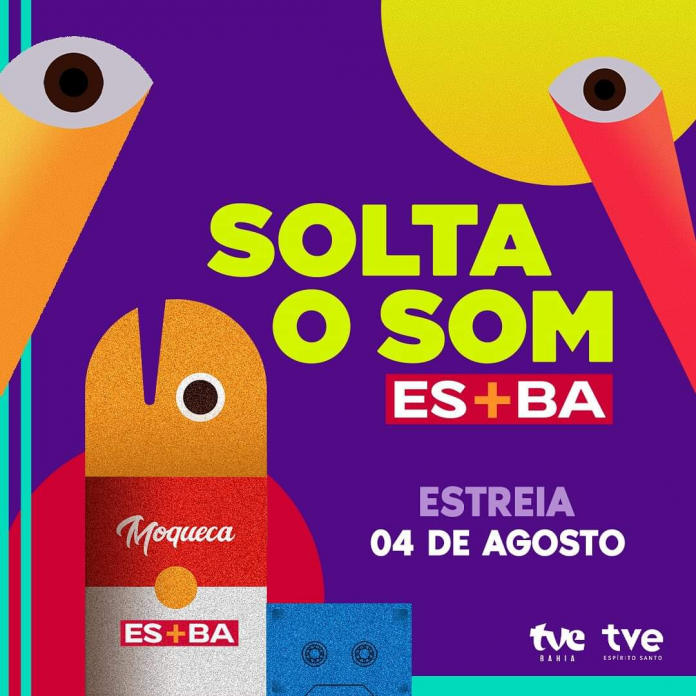 TVE estreia programa Solta o Som ES + BA, uma mistura musical e cultural