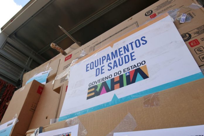 Governo do Estado entrega meio milhão de reais em equipamentos de saúde para Caem