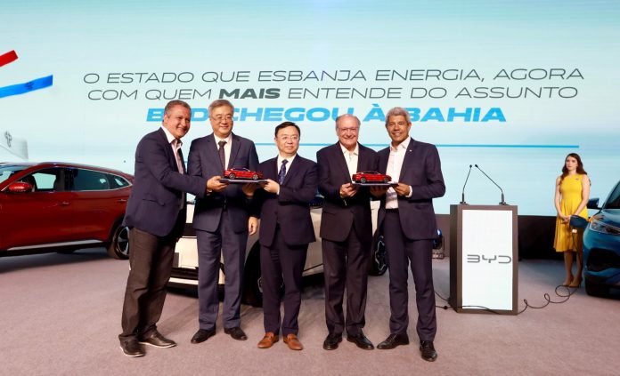 Lançamento das fábricas da BYD em Camaçari marca início de novo capítulo na indústria automobilística brasileira