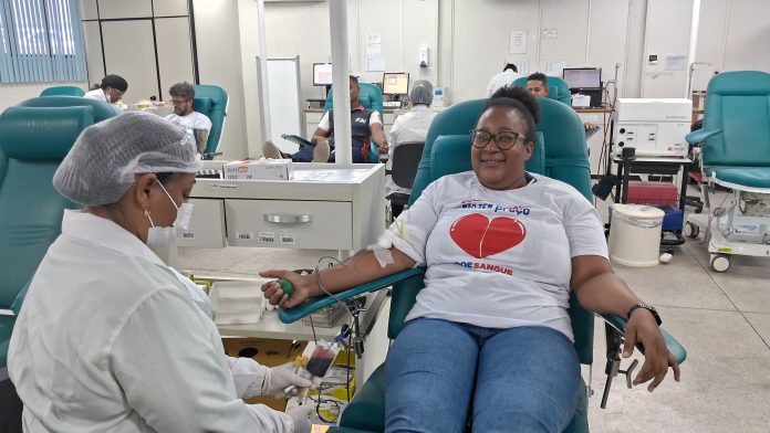 Hemoba celebra Dia Nacional do Doador de Sangue neste sábado (25)