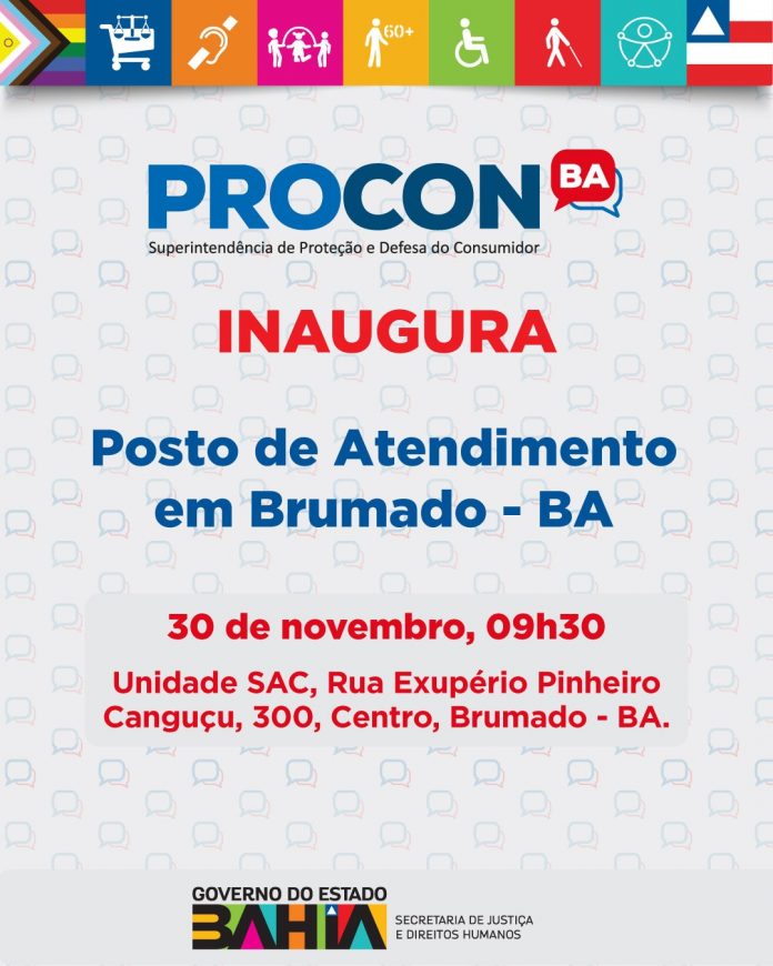 Brumado ganha Posto de Atendimento do Procon-BA