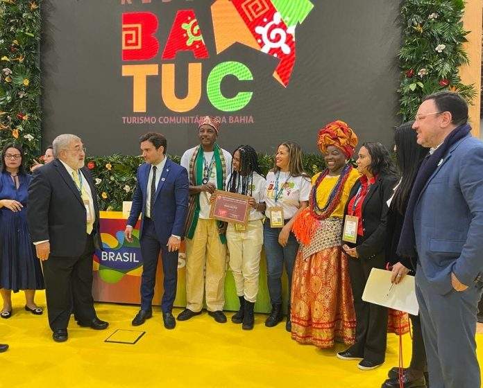 Turismo comunitário da Bahia é premiado na World Travel Market, em Londres