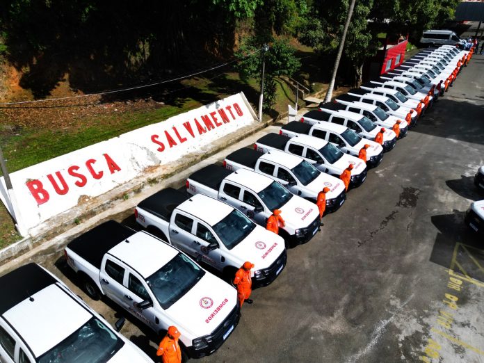 Às vésperas de completar 129 anos, Corpo de Bombeiros recebe 25 novas viaturas