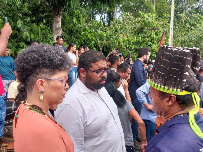 Comitiva do Governo do Estado acompanha situação após conflito agrário no Sudoeste do Estado