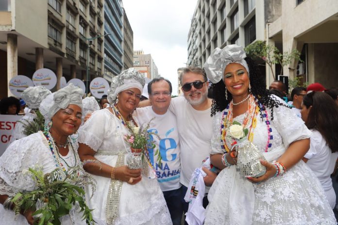 Setur-BA e trade celebram na Lavagem do Bonfim o crescimento do turismo baiano