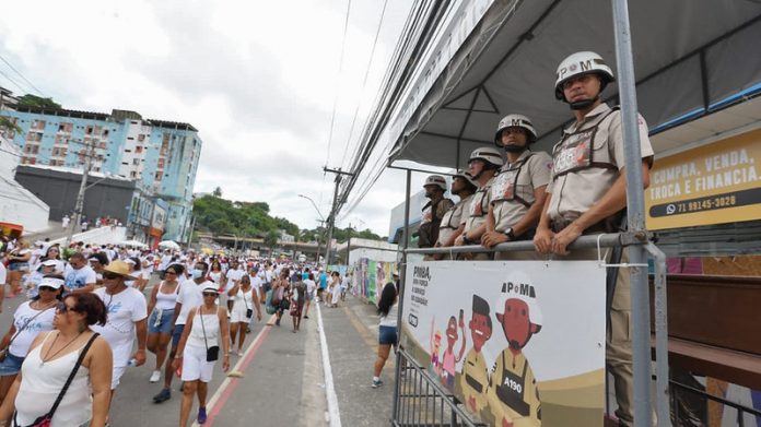 Dois mil policiais e bombeiros, além de 102 câmeras, serão empregados no Bonfim