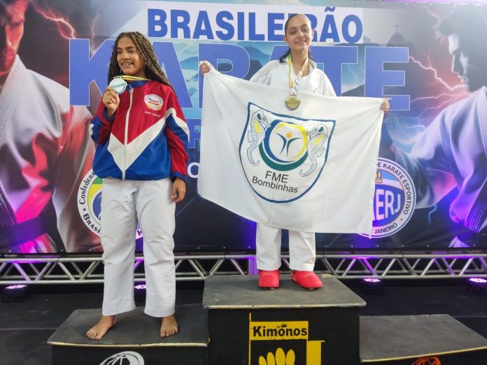 Estudantes da rede estadual conquistam medalhas em Campeonato Brasileiro de Karatê, em Niterói