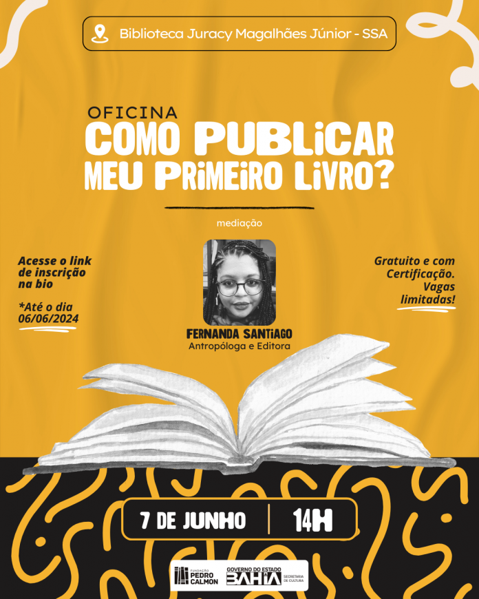 Fundação Pedro Calmon promove oficina para interessados em publicar livro