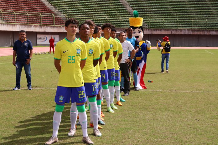 CBF confirma a Seleção Brasileira sub-15 na Copa 2 de Julho 2024