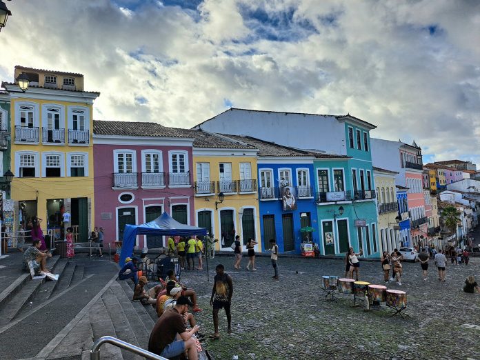 Conder recupera fachadas no Centro Histórico de Salvador