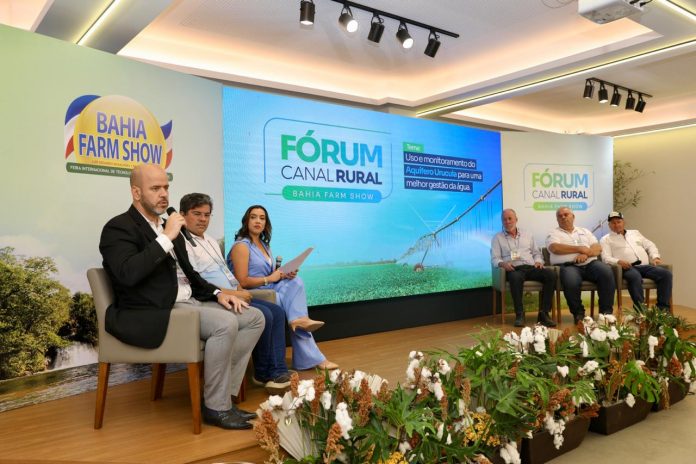 Especialistas debatem gestão do Aquífero Urucuia no Bahia Farm Show