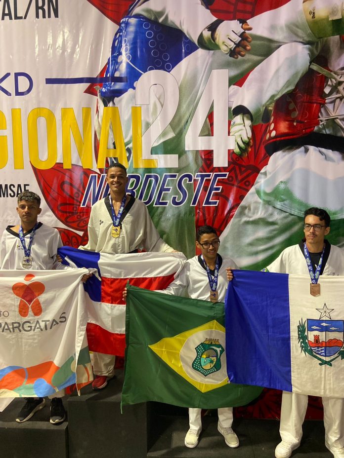 Com recorde de medalhas, Bahia tem destaque histórico na Copa Nordeste de Taekwondo