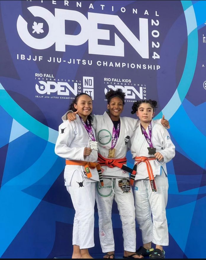 Estudante baiana conquista ouro no campeonato internacional de jiu-jitsu