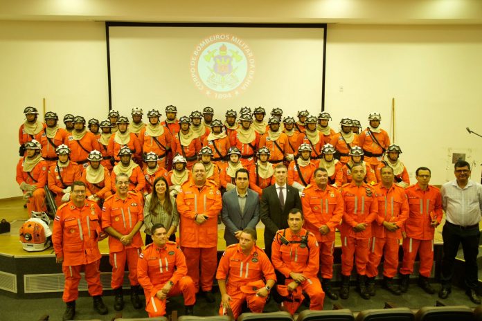 Sema participa de abertura do Curso de Prevenção e Combate a Incêndios Florestais do Corpo de Bombeiros