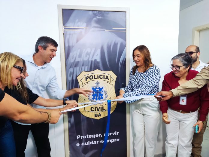 Sesab e SSP inauguram Posto Policial do Hospital Clériston Andrade, em Feira de Santana