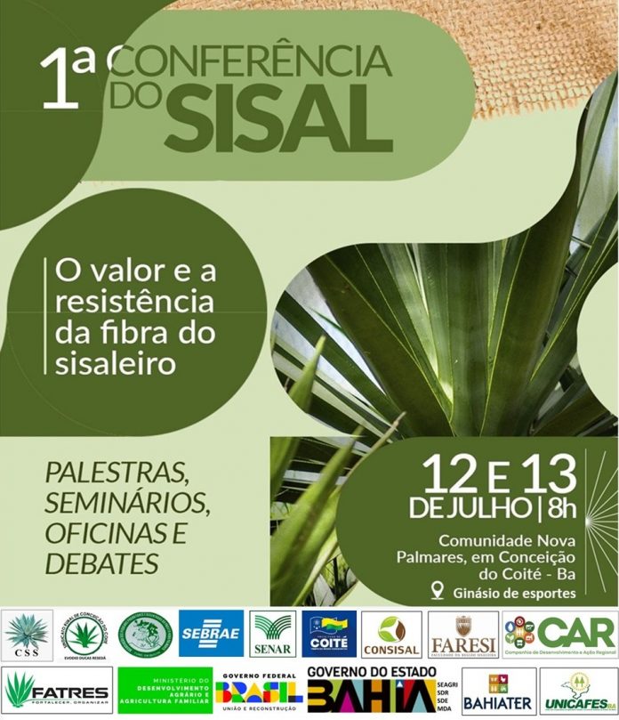 1ª Conferência do Sisal acontece entre 12 e 13 de julho, na Bahia