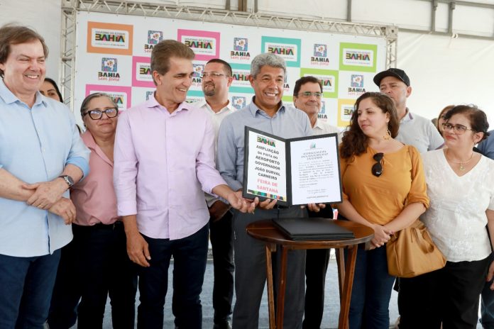 Pavimentação no CIS Tomba e licitação para ampliação do aeroporto são autorizadas em Feira de Santana