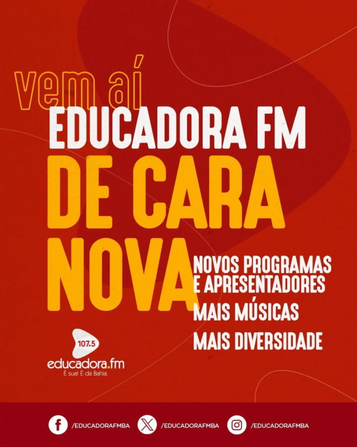 Rádio Educadora FM estreia nova programação em agosto