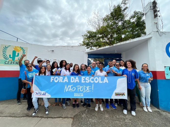 Secretaria da Educação promove o Dia D da Busca Ativa Escolar na rede estadual de ensino