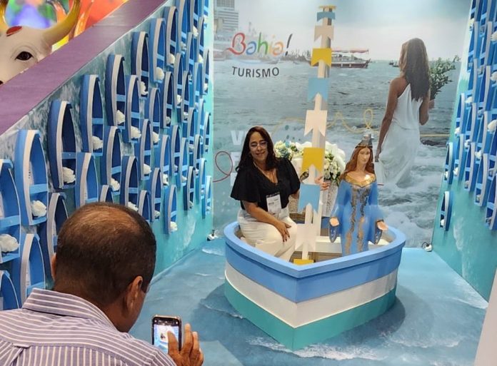 Experiências oferecidas pela Bahia são promovidas no Salão Nacional do Turismo