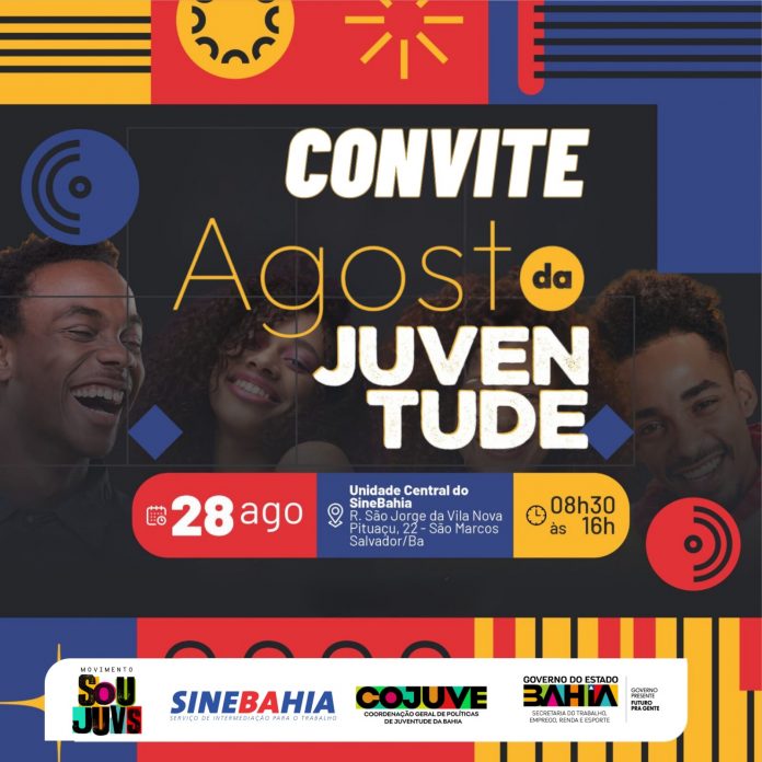 Rede SineBahia realiza ação gratuita para a juventude nesta quarta-feira (28)