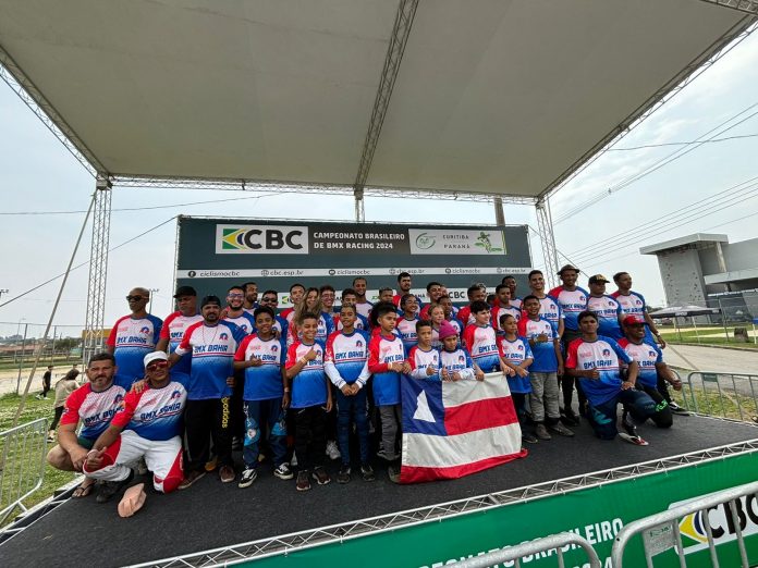 Nove ciclistas baianos sobem ao pódio no Campeonato Brasileiro de BMX