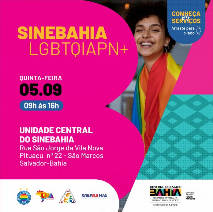 SineBahia abre 100 vagas específicas para população LGBTQIAPN+ nesta quinta-feira (5)