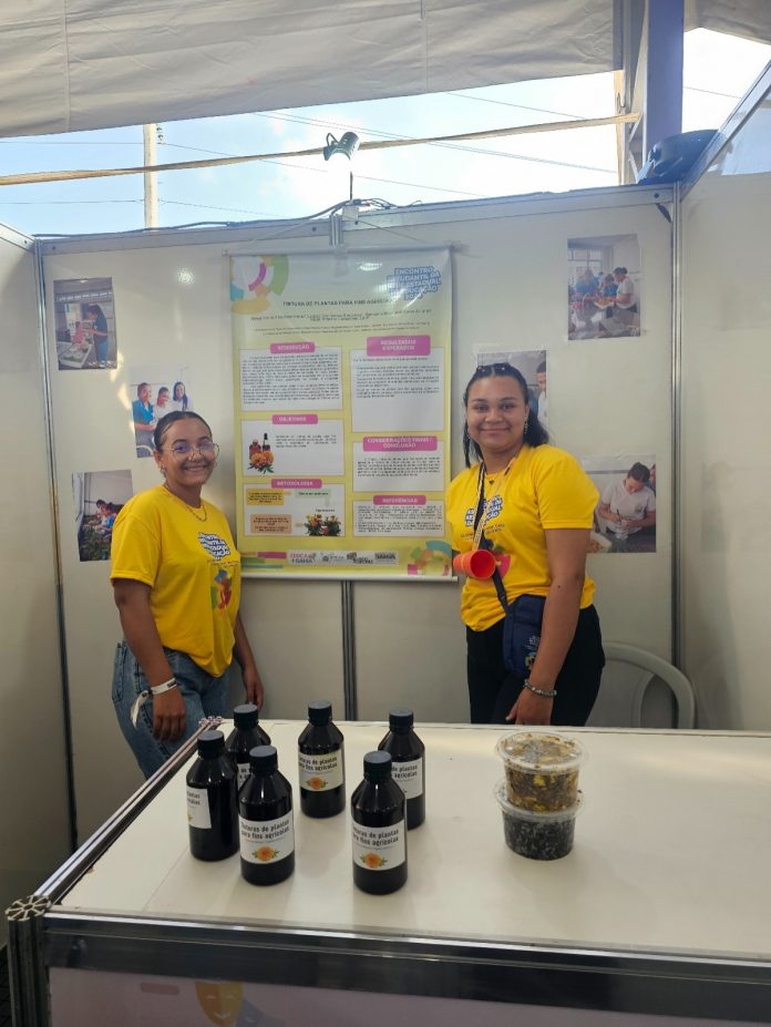 Estudantes da Chapada Diamantina desenvolvem tintura para fins agrícolas à base de cravo-de-defunto