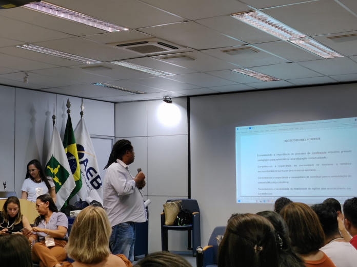 SEC participa de oficina preparatória para a VI Conferência Nacional Infantojuvenil pelo Meio Ambiente, em Brasília