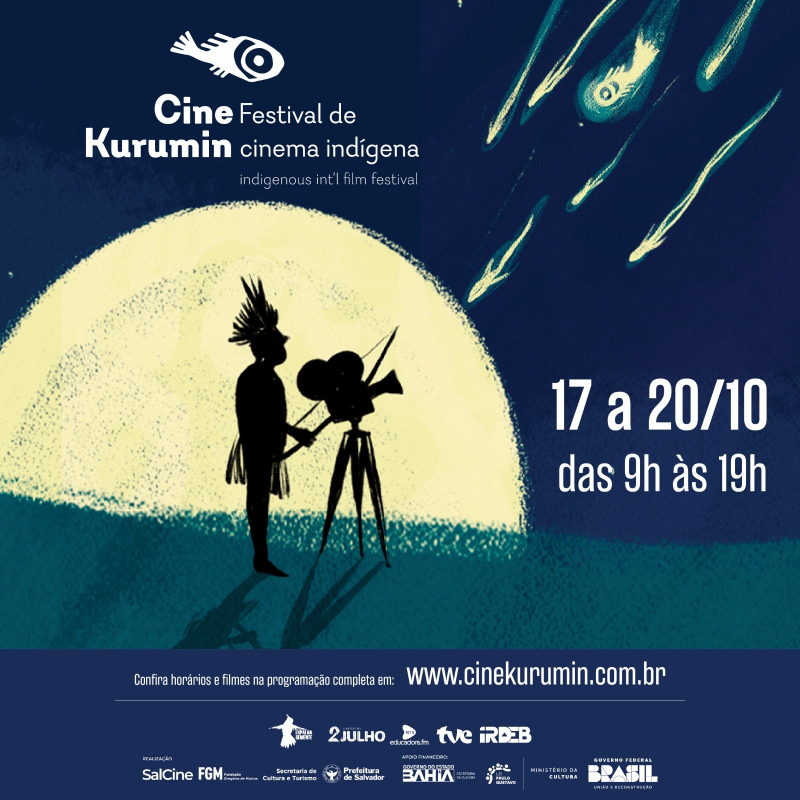 Festival de Cinema Indígena acontece no Cineteatro 2 de Julho