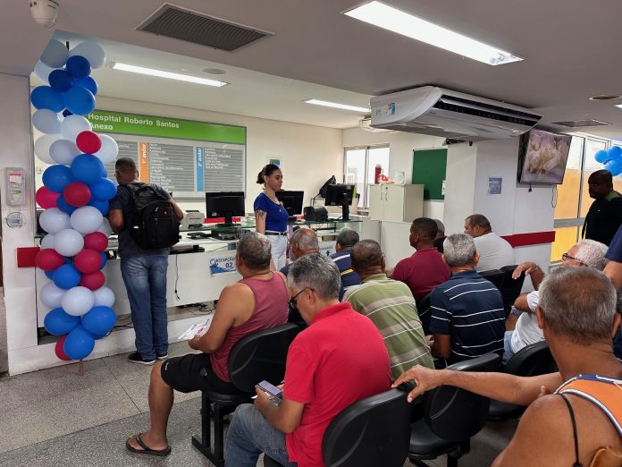 Hospital Roberto Santos atendeu mais de mil pessoas durante mutirão realizado no fim de semana