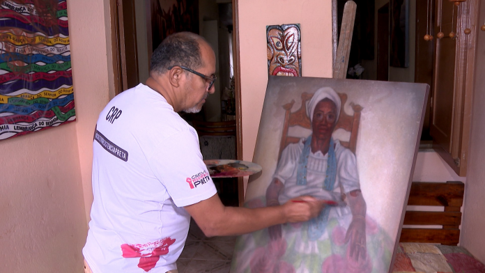 Quilombo Alto do Tororó, Exposição Raízes e Heraldo de Deus no estarão Bem Bahia da TVE